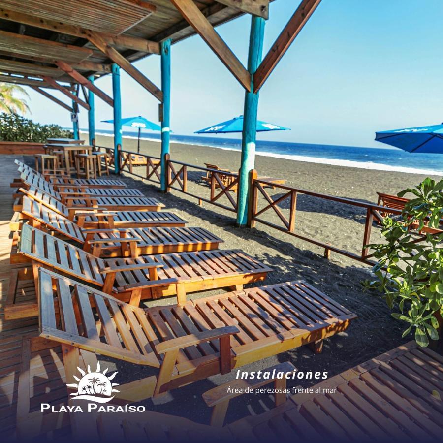 Hotel Playa Paraiso Monterrico Kültér fotó