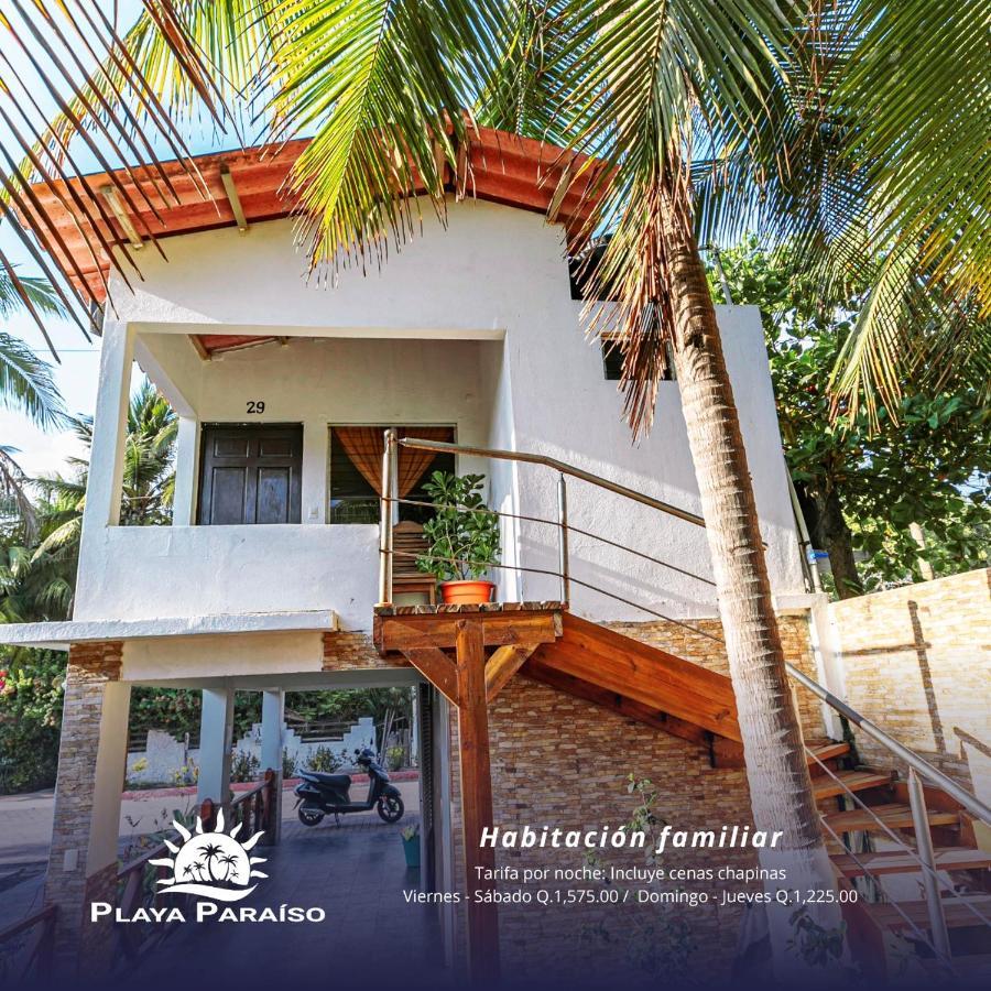 Hotel Playa Paraiso Monterrico Kültér fotó